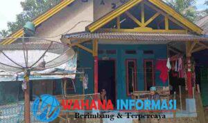 Photo:Rumah salahsatu KPM BLT DD Tahun 2024, jae Imron