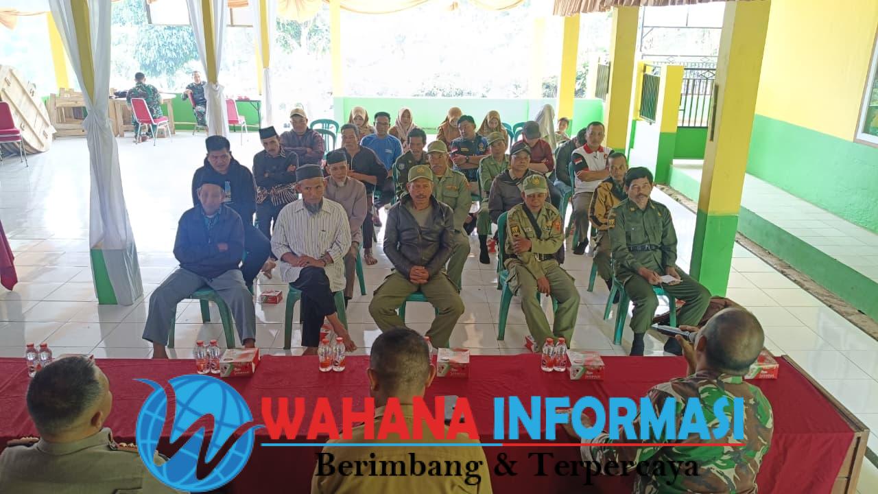 Menanamkan Cinta Tanah Air, Satgas TMMD ke-125 Gelar Penyuluhan Bela Negara di Pelosok Desa