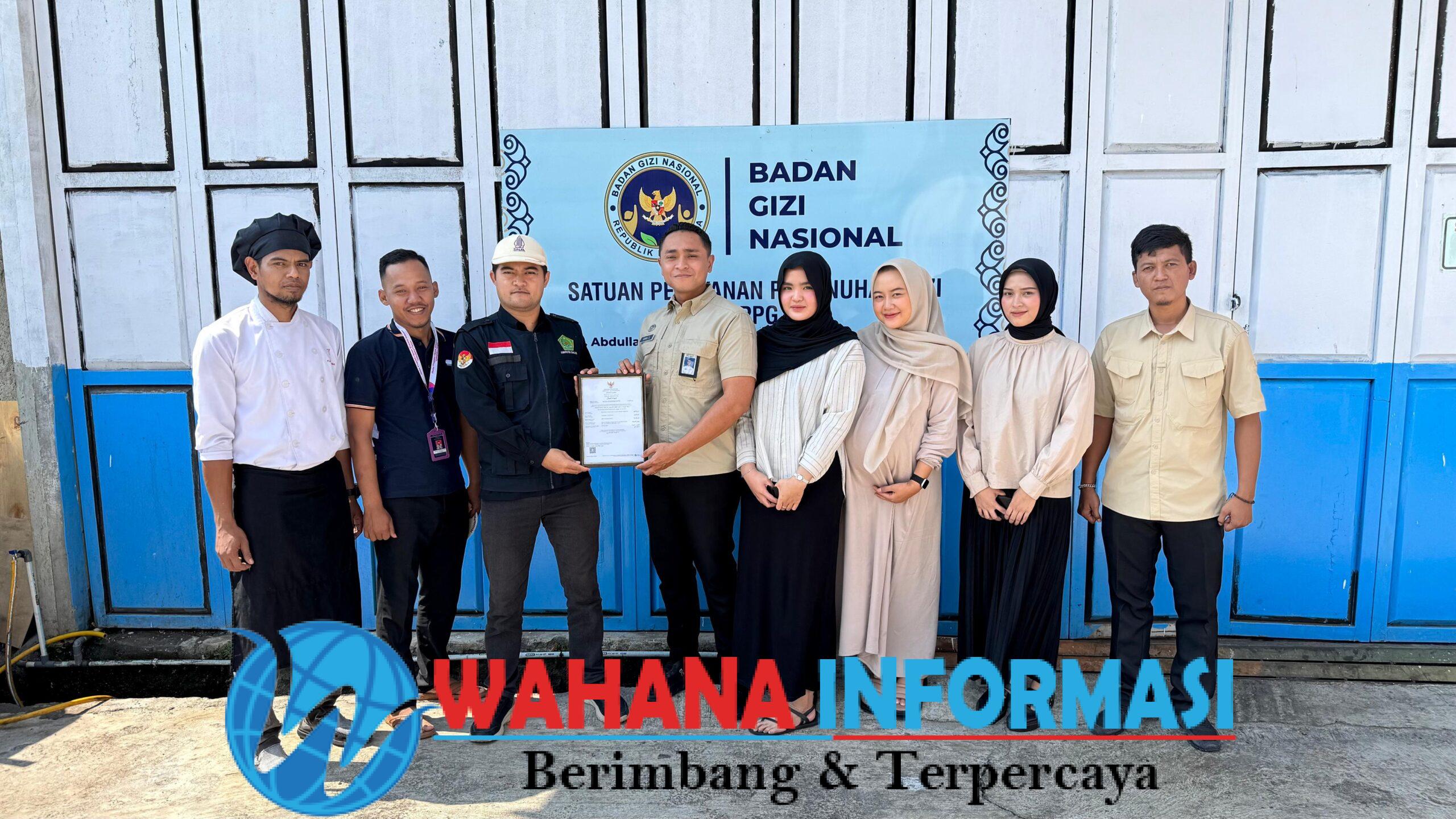 Miliki Sertifikat Halal ke Dua di Indonesia, Dapur SPPG Cianjur II Berharap Program MBG Dapat Tingkatkan Perekonomian