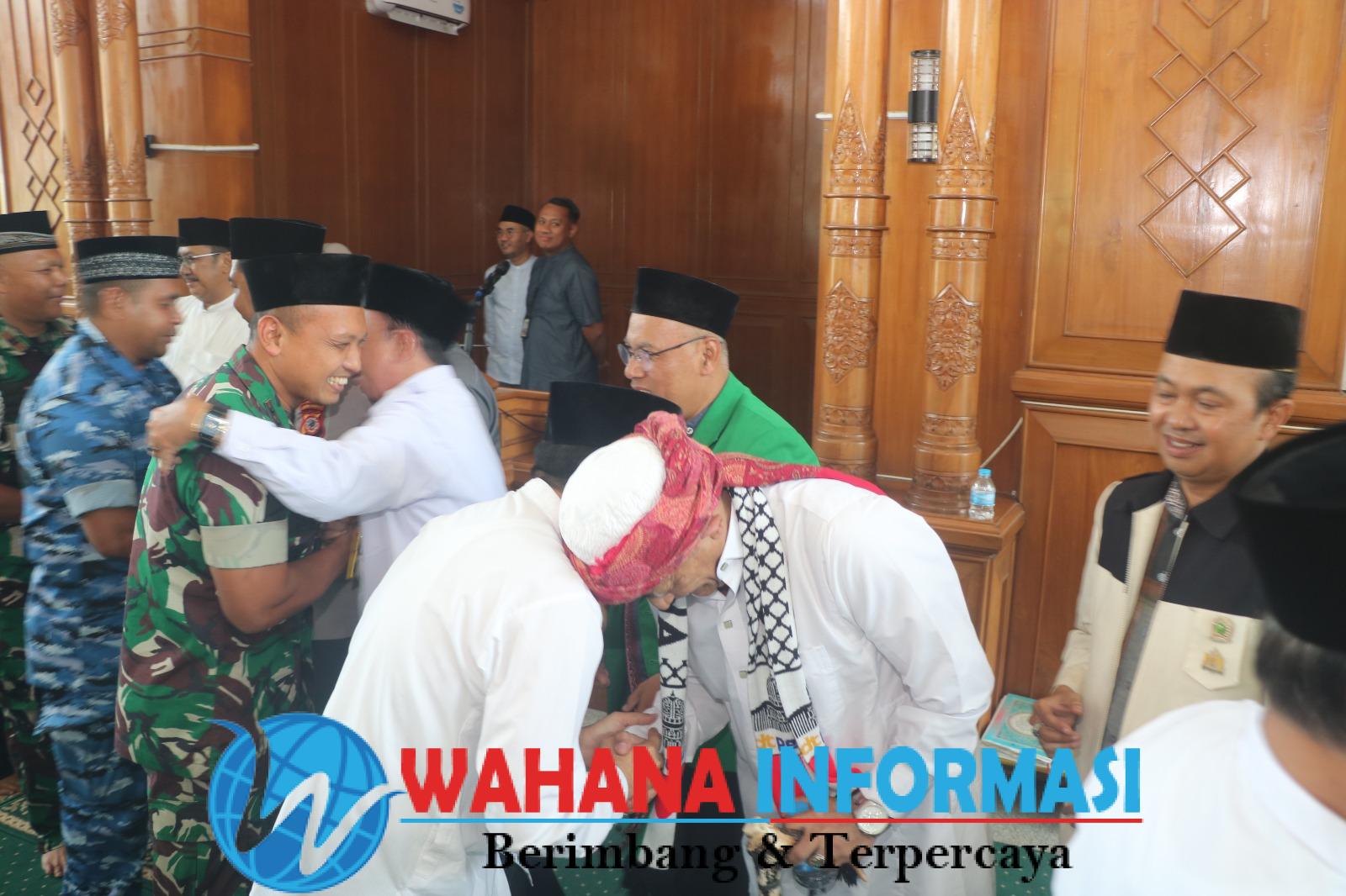 Guna Menjaga Kondusifitas wilayah, Dandim 0622 dan Forkompinda Sukabumi laksanakan Istigosah dan Doa bersama