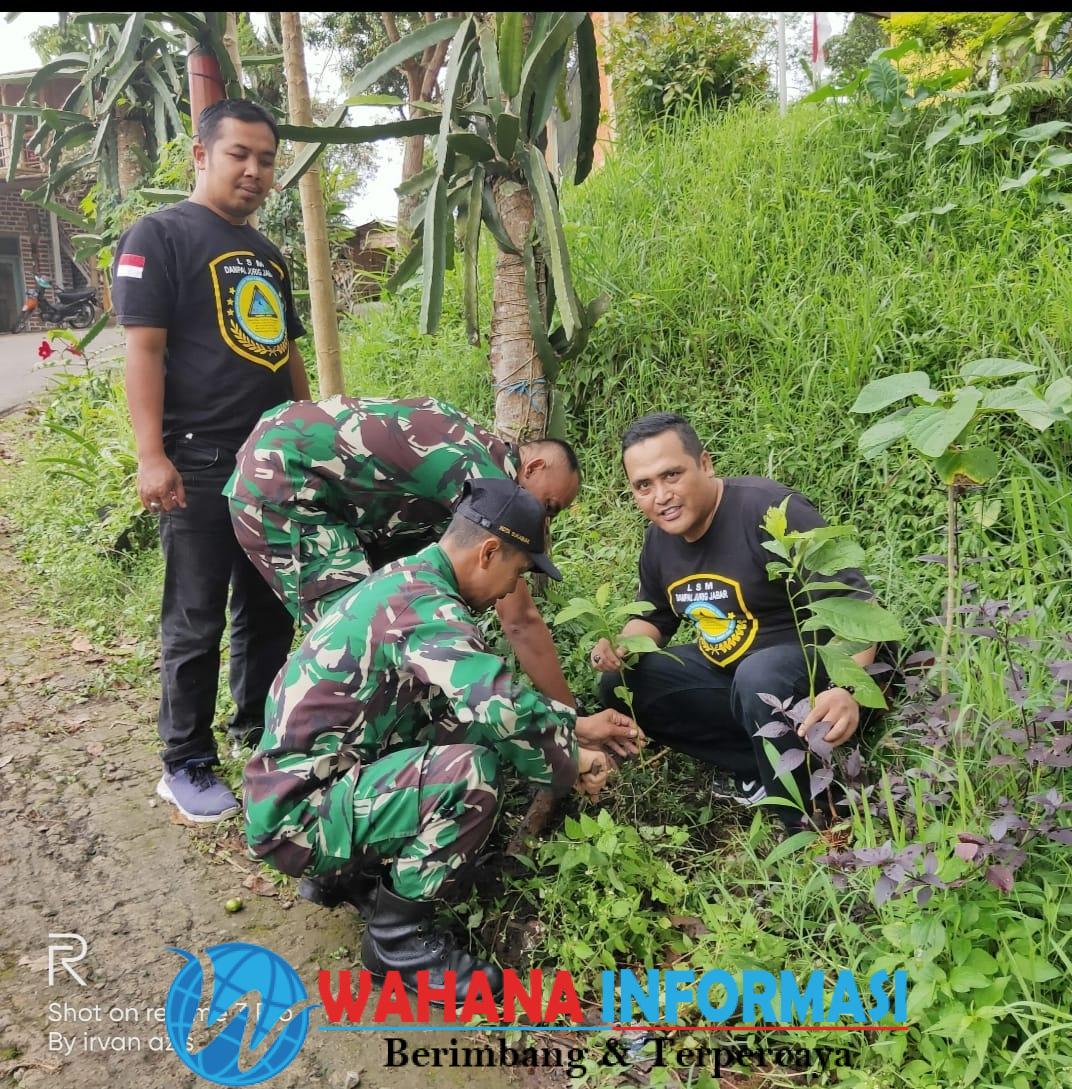 LSM Dampal Jurig Isi Hari Jadi Kab Sukabumi ke-155 dengan Tanam dan Bagikan 15.500 Pohon di 47 Kecamatan