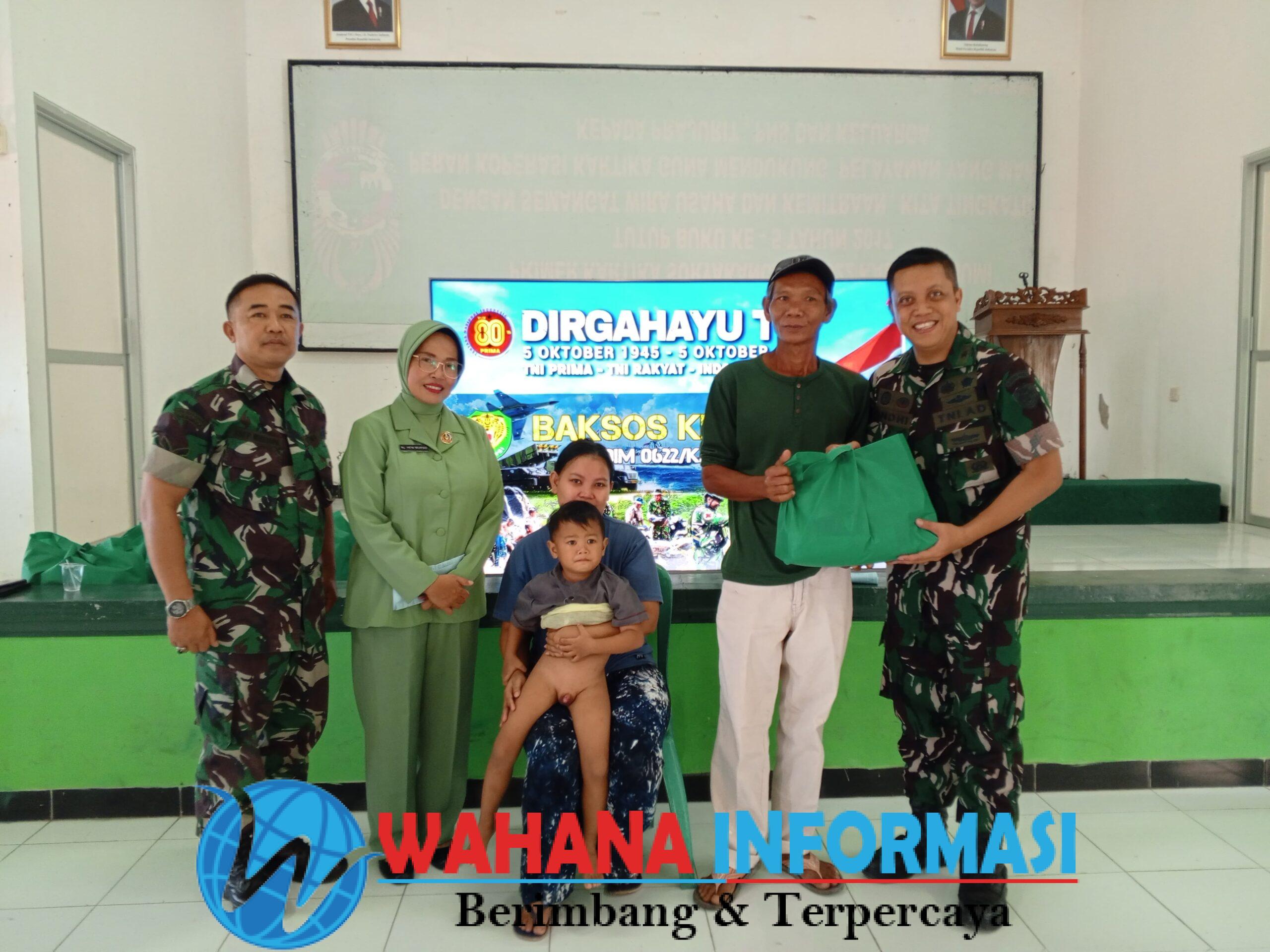 Sukabumi Membara! Kodim 0622/Kab. Sukabumi Gelar Bakti Kesehatan Serentak Sambut HUT TNI ke-80