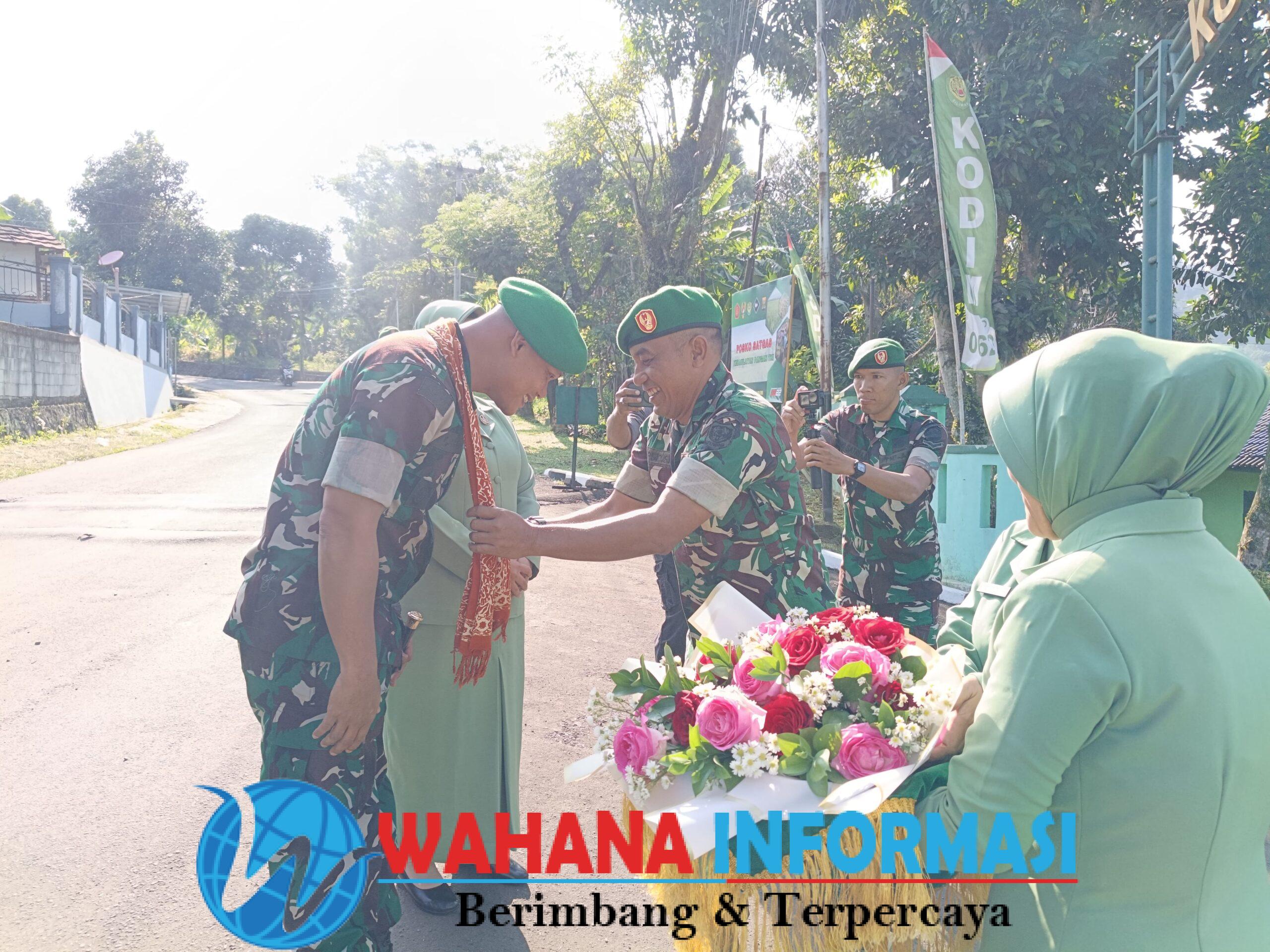 Dandim Baru Kodim 0622 Sukabumi Ajak Prajurit Jaga Nama Baik dan Tingkatkan Prestasi