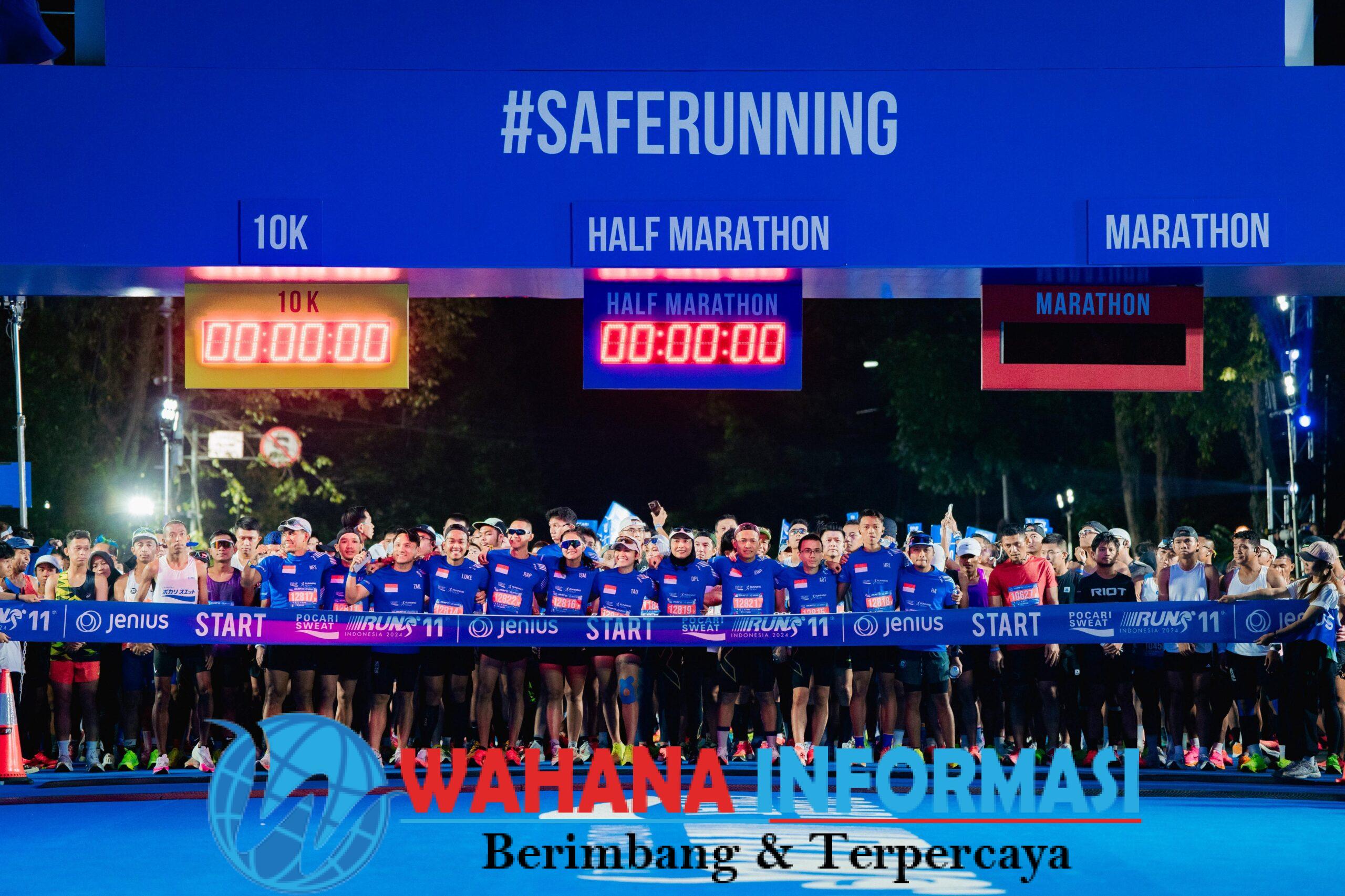 Half Marathon yang diikuti beberapa publik figur
