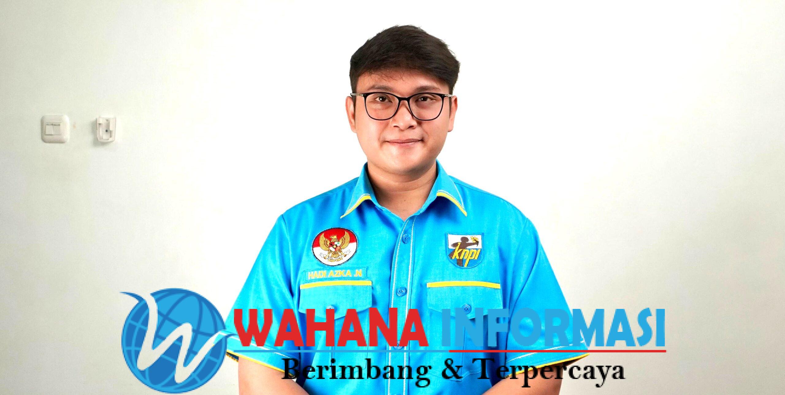 calon Ketu KNPI Sukabumi Hadi Azka Nugraha